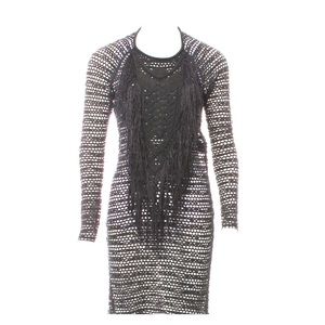 *Isabel Marant Fringe/Netted Dress*